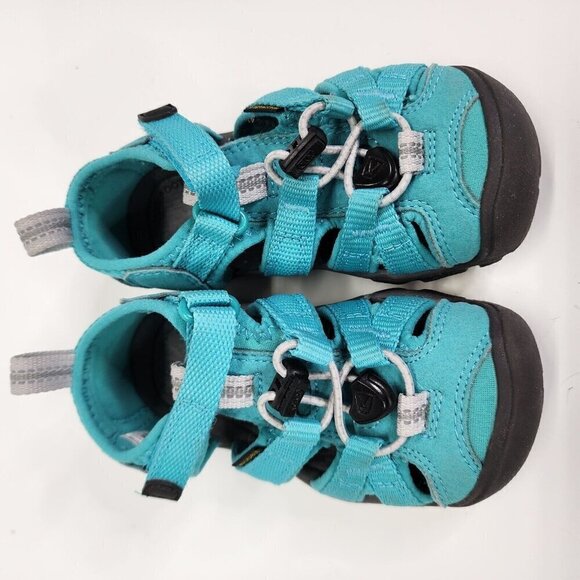 Keen Seacamp II CNX Baltic Caribbean Sea Water Sports Sandals Kid Size US 9 - Picture 5 of 13